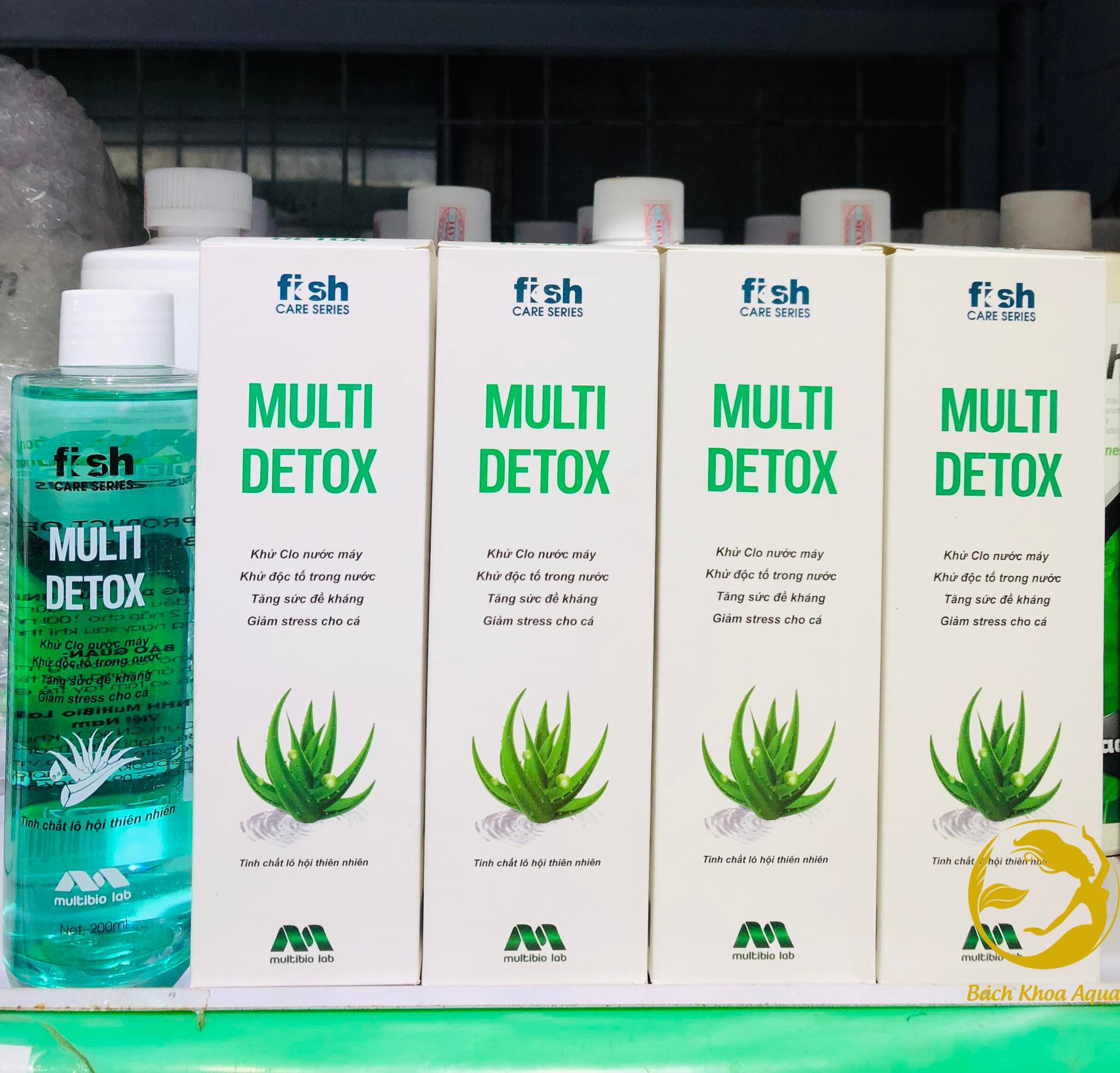Multi Detox – khử clo và độc nước hồ thủy sinh an toàn